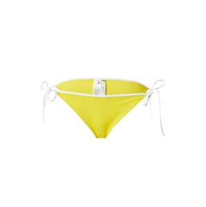 Tommy Hilfiger Underwear Bikini nadrágok 'CHEEKY'  limone / fehér