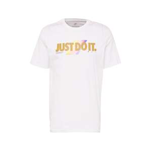 Nike Sportswear Póló  arany / lila / rózsaszín / fehér