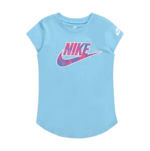 Nike Sportswear Póló  világoskék / fukszia / fehér