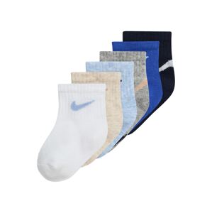 Nike Sportswear Zokni 'SWOOSHFETTI'  homok / kék / világoskék / szürke melír / fekete / fehér