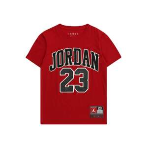 Jordan Póló 'PRACTICE FLIGHT'  sötétszürke / piros / fekete / fehér