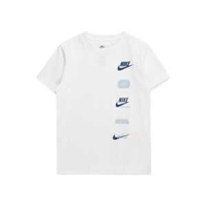 Nike Sportswear Póló 'CLUB+'  tengerészkék / világoskék / fehér
