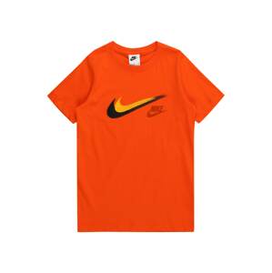 Nike Sportswear Póló  narancs / mandarin / fekete