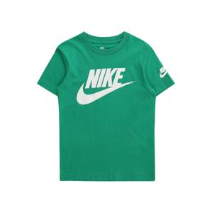Nike Sportswear Póló 'FUTURA EVERGREEN'  zöld / fehér