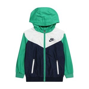 Nike Sportswear Átmeneti dzseki 'WINDRUNNER'  tengerészkék / zöld / fekete / fehér