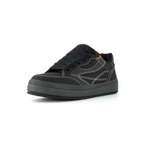 Bershka Rövid szárú sportcipők  narancs / fekete