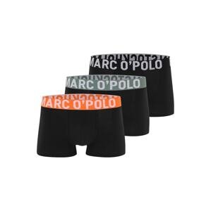 Marc O'Polo Boxeralsók  világosszürke / zöld / sötét narancssárga / fekete