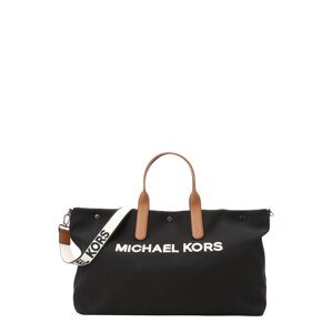 Michael Kors Shopper táska  világosbarna / fekete / fehér