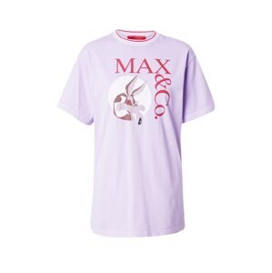 MAX&Co. Póló 'IZZY'  barna / orgona / piros / fekete