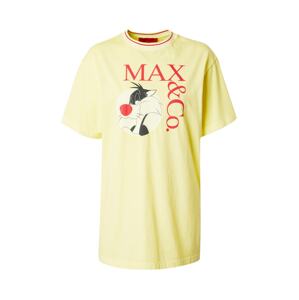 MAX&Co. Póló 'IZZY'  sárga / világos sárga / piros / fekete
