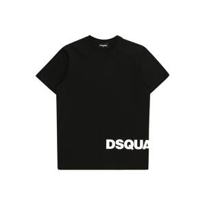 DSQUARED2 Póló  fekete / piszkosfehér