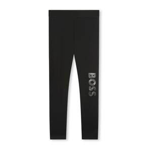BOSS Kidswear Leggings  fekete / fehér