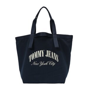 Tommy Jeans Shopper táska  bézs / tengerészkék