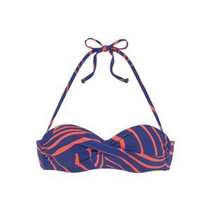 BUFFALO Bikini felső 'Dune'  kék / narancs