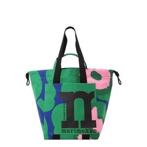 Marimekko Shopper táska 'UNIKKO'  kék / zöld / rózsaszín / fekete