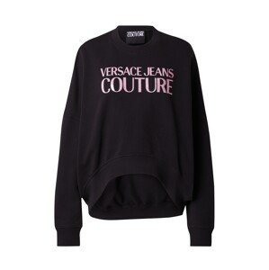 Versace Jeans Couture Tréning póló  világos-rózsaszín / fekete
