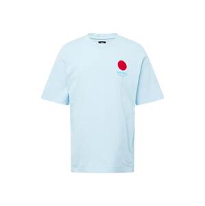 EDWIN Póló 'Japanese Sun'  világoskék / piros