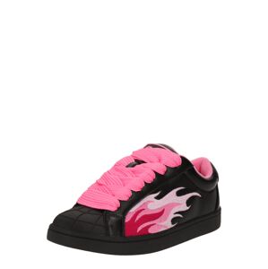 BUFFALO Rövid szárú sportcipők 'LIBERTY'  rózsaszín / pasztell-rózsaszín / piros / fekete