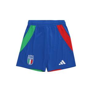ADIDAS PERFORMANCE Sportnadrágok 'Italy 24 Away'  kék / zöld / piros / fehér