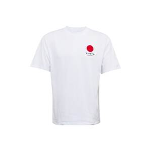 EDWIN Póló 'Japanese Sun'  tűzpiros / fekete / fehér