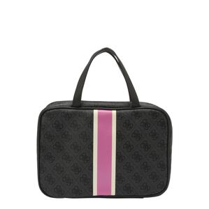 GUESS Kozmetikai táskák  rózsaszín / fekete / fehér