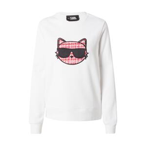 Karl Lagerfeld Tréning póló  világos-rózsaszín / piros / fekete / fehér