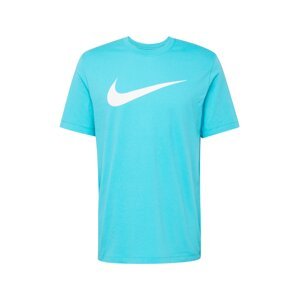 Nike Sportswear Póló 'Swoosh'  vízszín / fehér