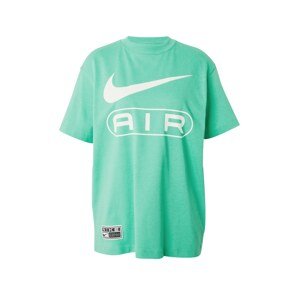 Nike Sportswear Oversize póló 'AIR'  jáde / fehér