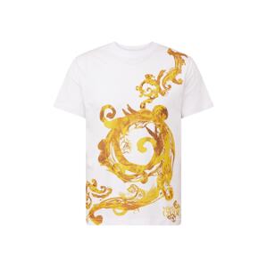 Versace Jeans Couture Póló  dohánybarna / aranysárga / fehér