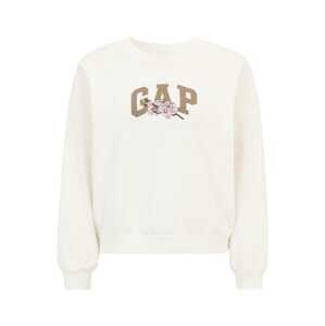 Gap Petite Tréning póló  világosbarna / rózsaszín / fekete / fehér