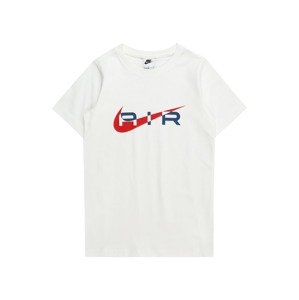 Nike Sportswear Póló 'AIR'  tengerészkék / piros / fehér