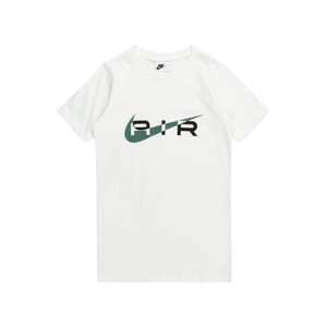 Nike Sportswear Póló 'AIR'  zöld / fekete / fehér