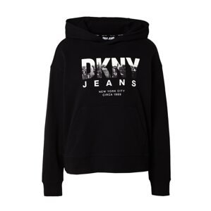 DKNY Tréning póló  szürke / fekete / fehér