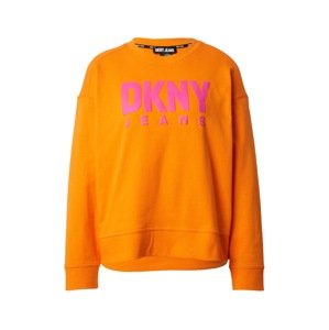 DKNY Tréning póló  narancs / rózsaszín