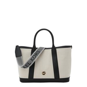 MICHAEL Michael Kors Shopper táska 'LUISA'  világos bézs / arany / fekete