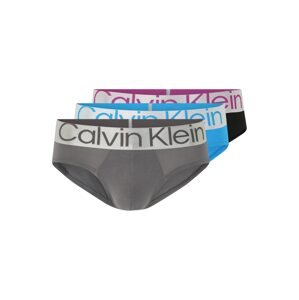 Calvin Klein Underwear Slip  azúr / szürke / sötét-rózsaszín / fekete