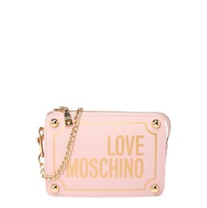 Love Moschino Válltáskák 'MAGNIFIER'  arany / rózsaszín