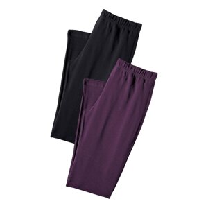 VIVANCE Pizsama nadrágok  neonlila / fekete