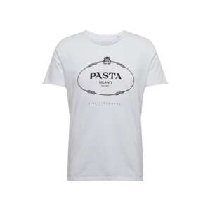 EINSTEIN & NEWTON Póló 'Pasta T-Shirt Bass'  fehér