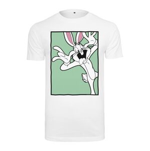Merchcode Póló 'Bunny'  alma / fáradt rózsaszín / fekete / fehér