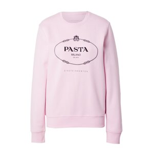 EINSTEIN & NEWTON Tréning póló 'Pasta'  rózsaszín / fekete