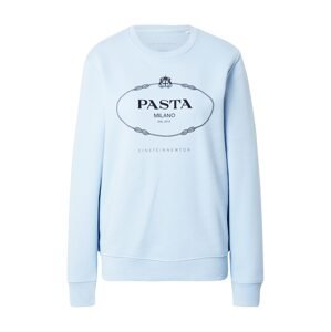 EINSTEIN & NEWTON Tréning póló 'Pasta'  világoskék / fekete