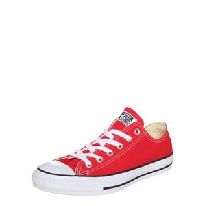 CONVERSE Rövid szárú sportcipők 'CHUCK TAYLOR ALL STAR CLASSIC OX'  piros / fekete / fehér
