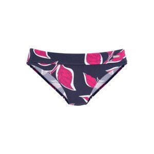 LASCANA Bikini nadrágok  tengerészkék / rózsaszín / fehér