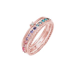 ELLI Gyűrűk  rózsaszín arany / vegyes színek
