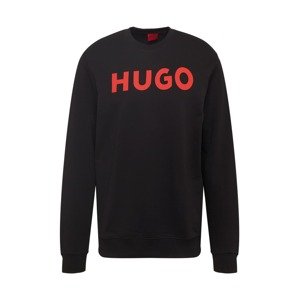 HUGO Tréning póló 'Dem'  piros / fekete