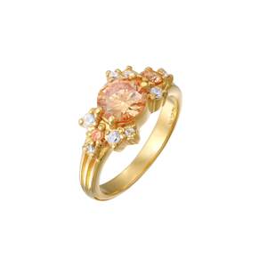 ELLI PREMIUM Gyűrűk  arany / narancs / fehér