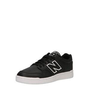 new balance Rövid szárú sportcipők  fekete / fehér