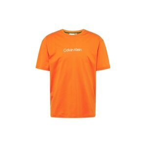 Calvin Klein Póló 'Hero'  narancs / fehér