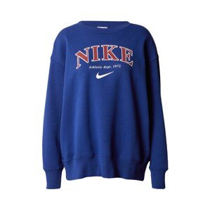 Nike Sportswear Tréning póló  királykék / rubinvörös / fehér